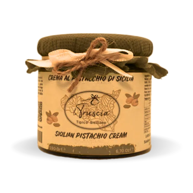 La Truscia Crema Pistacchio Cioccolato Sicilia 190 g
