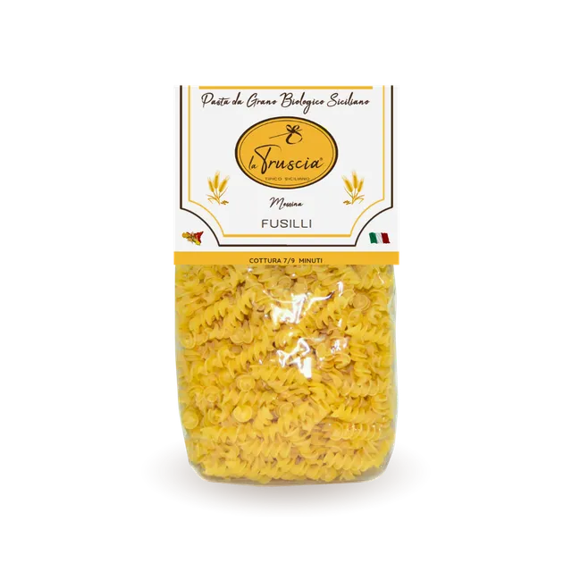 La Truscia Fusilli pasta bio siciliana 500 g integrale