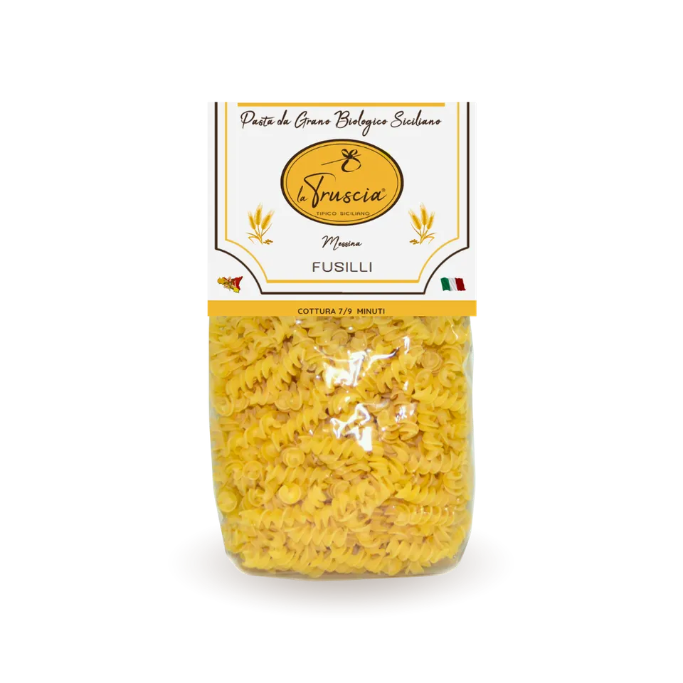 La Truscia Fusilli pasta bio siciliana 500 g integrale