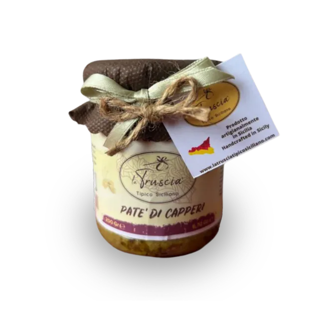 La Truscia Paté di Capperi in Olio Extravergine spalmabile