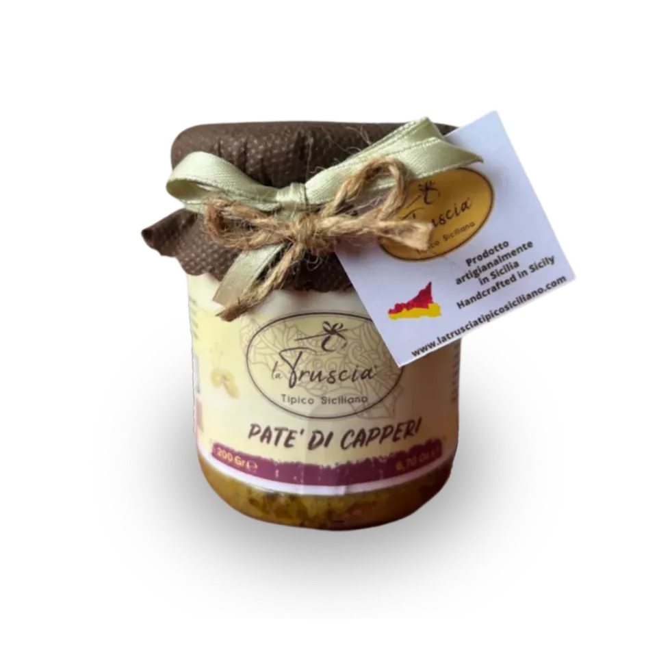 La Truscia Paté di Capperi in Olio Extravergine spalmabile
