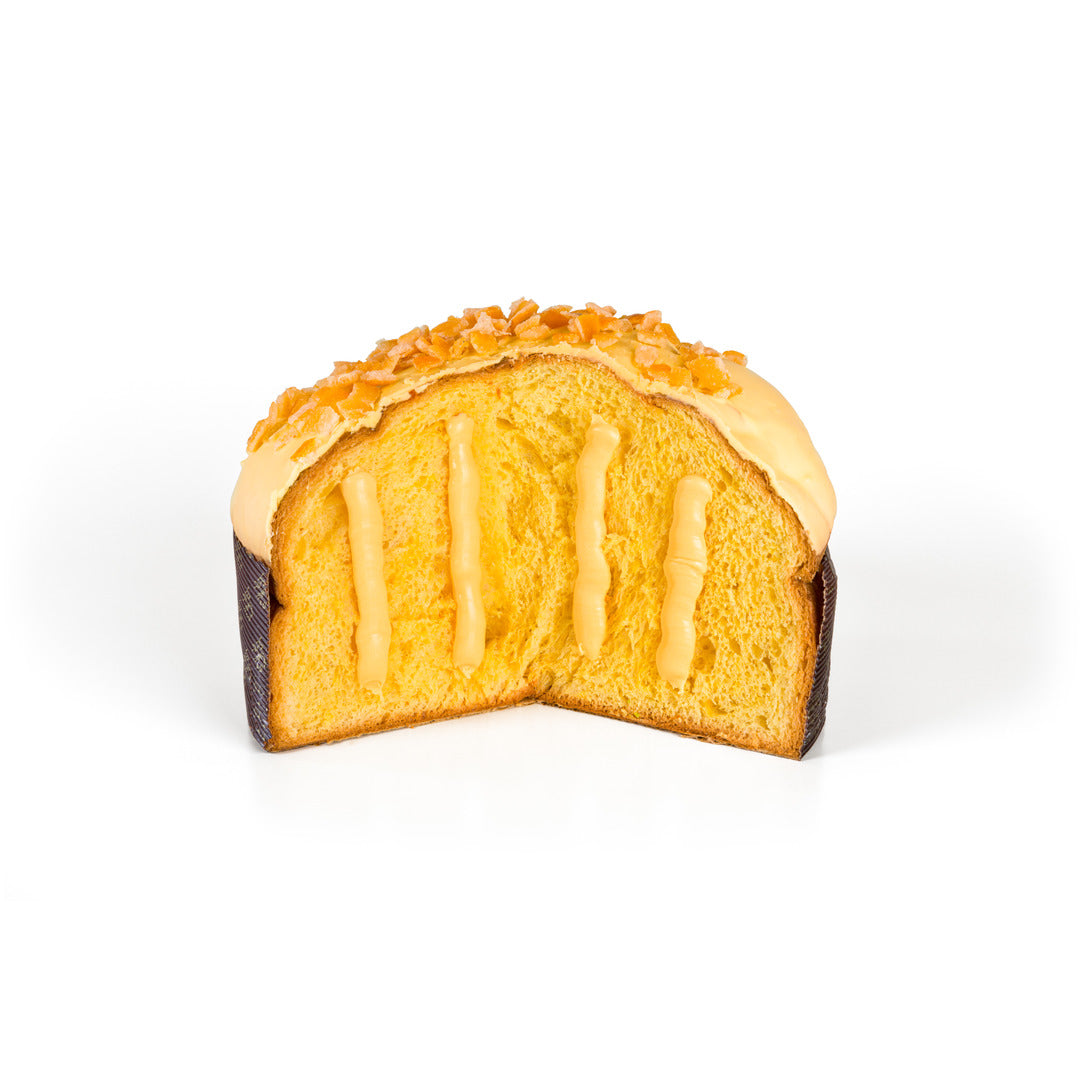 La Truscia Panettone crema mandarino Sicilia farcito artigianale