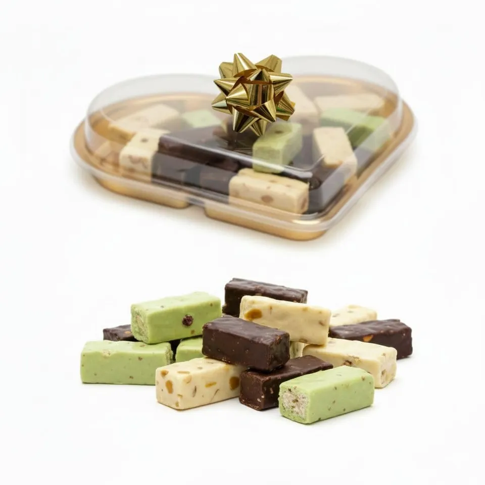 Rarezze Torroncini Assortiti Cioccolato Scatola Cuore