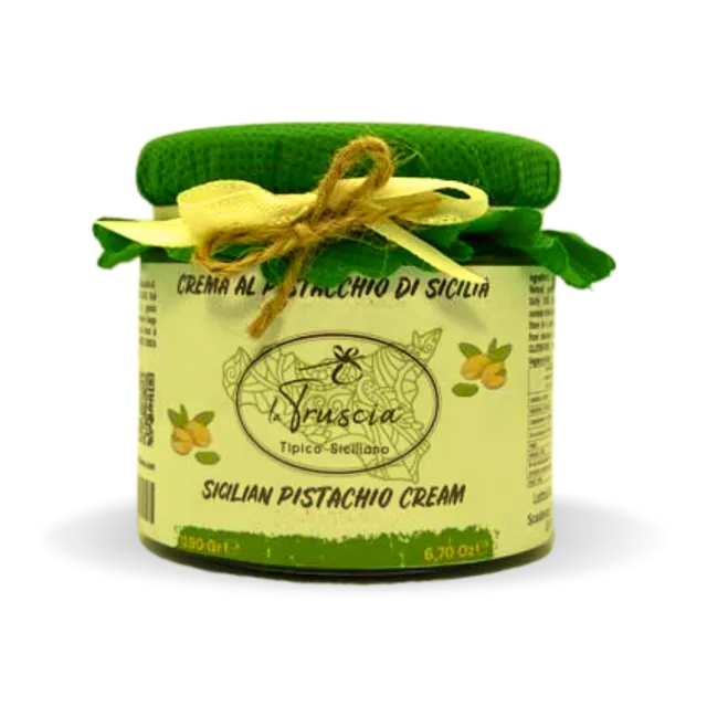 La Truscia Crema Pistacchio Siciliano 190 g Spalmabile