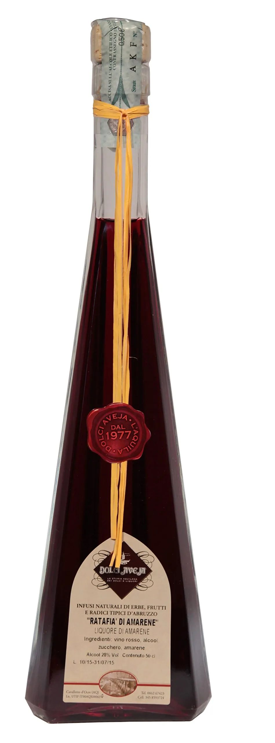 Aveja Ratafià di Amarene Liquore 500ml