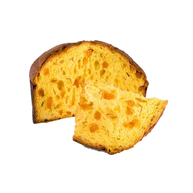 La Truscia Panettone Pesca e Zafferano 1 kg artigianale