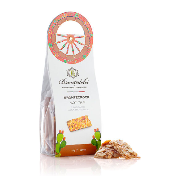 Bronte Dolci Almond Cookies croccanti 150 g alle mandorle