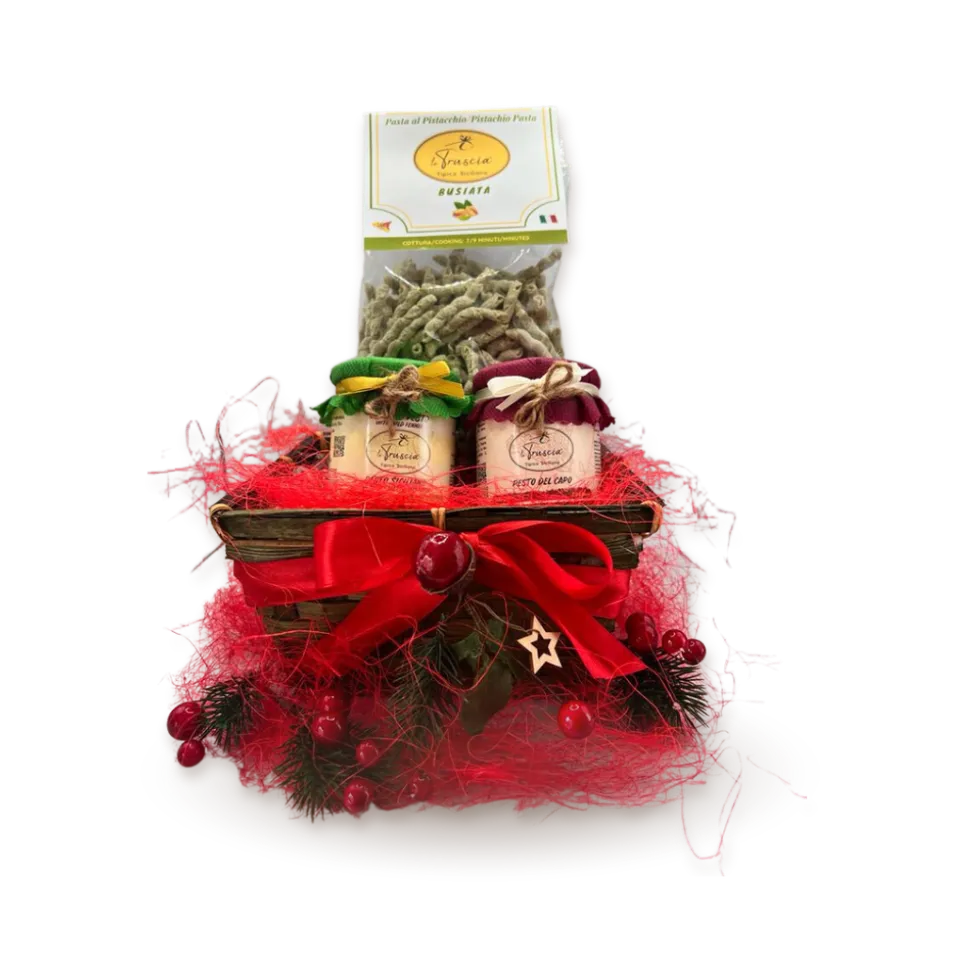 La Truscia Trinacria Box Pasta Pesto Gourmet