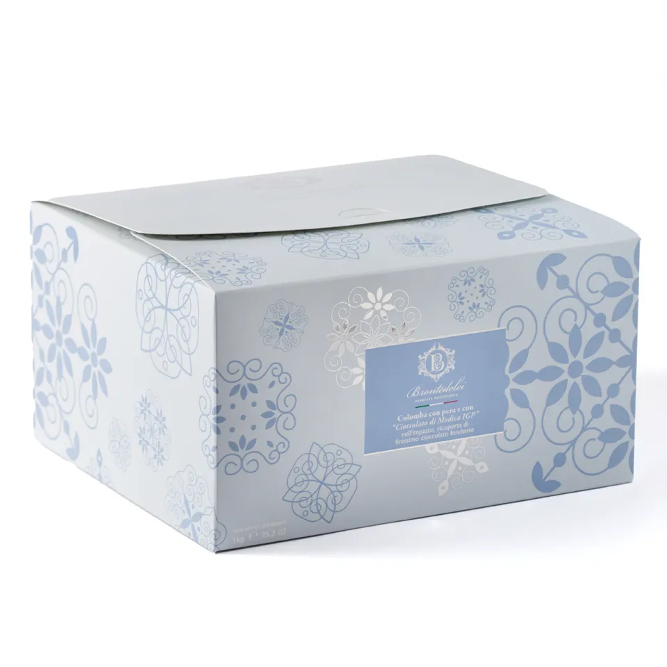 Bronte Dolci Colomba Pere e Cioccolato Modica IGP 1 kg