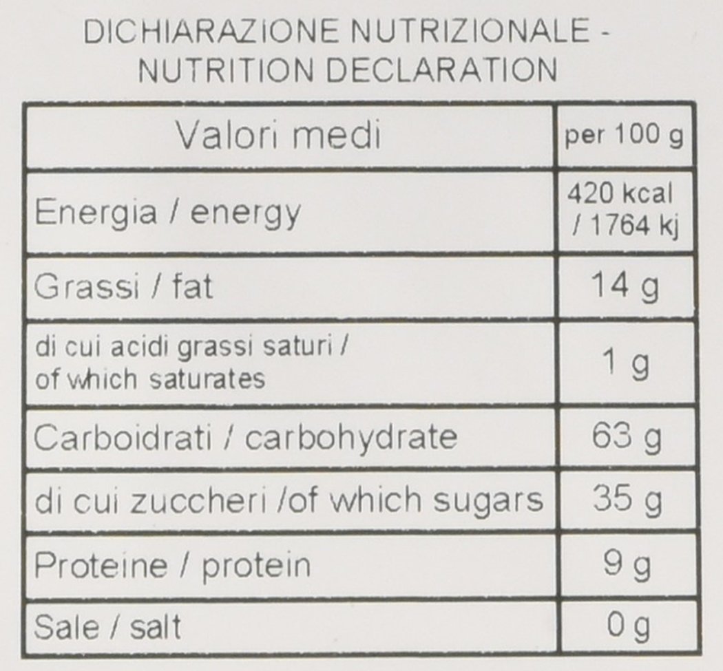 Aveja Moka biscotti al caffè e nocciole 350 g senza farina