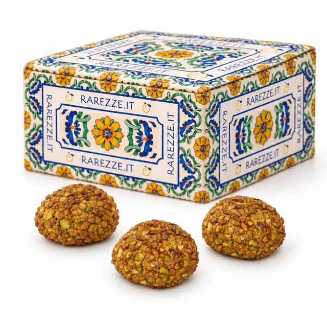 Rarezze Paste di Mandorla Pistacchio e Granella 400g Morbide