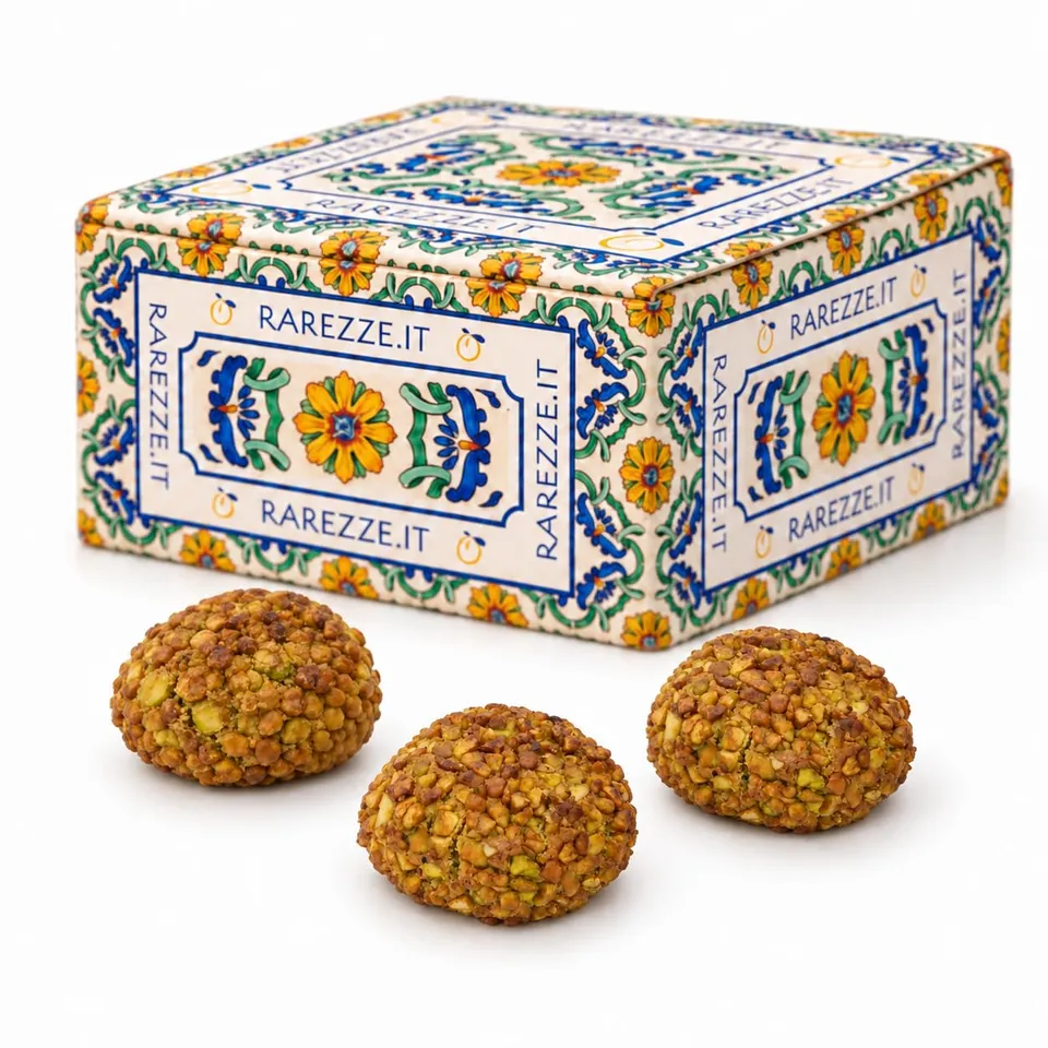 Rarezze Paste di Mandorla Pistacchio e Granella 400g Morbide