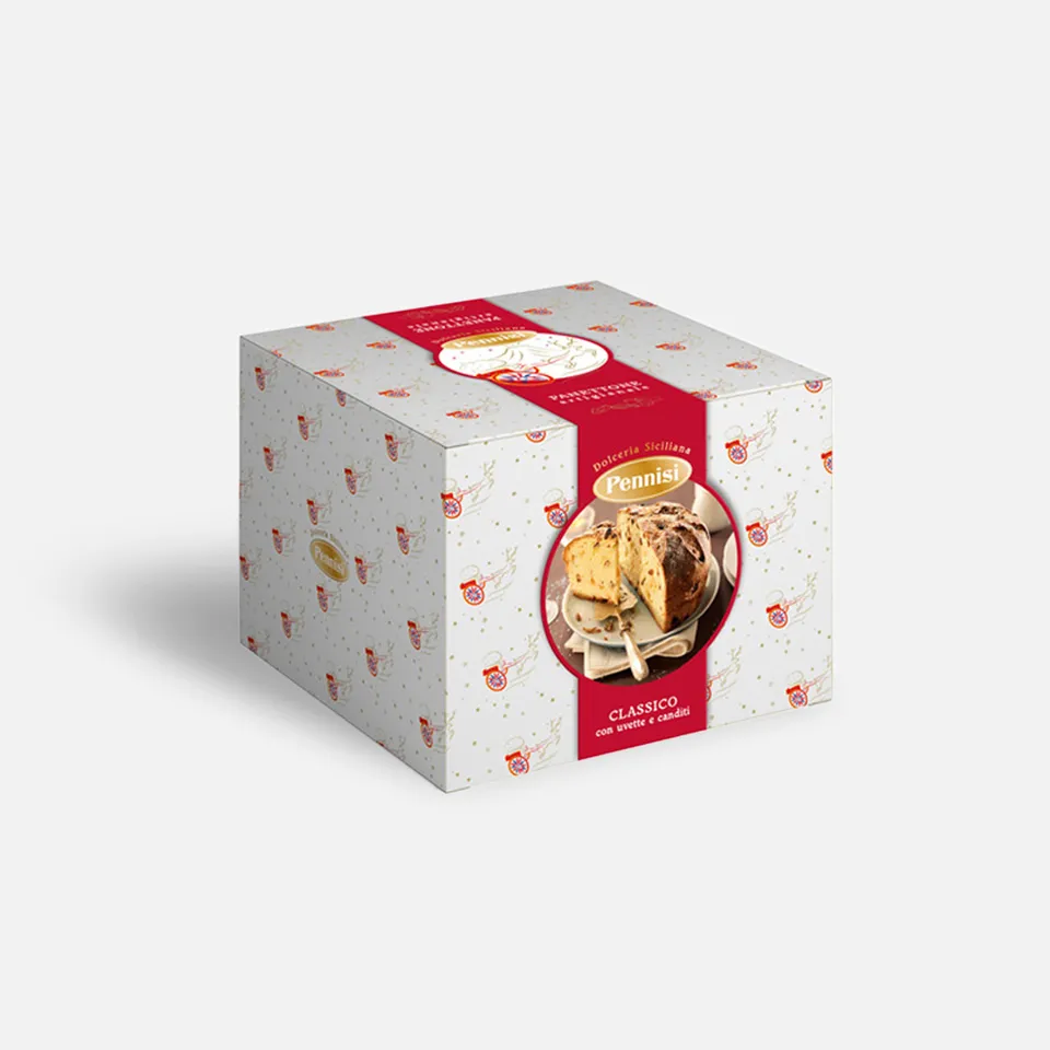 Pennisi Panettone Classico Uvetta e Canditi 900 gr