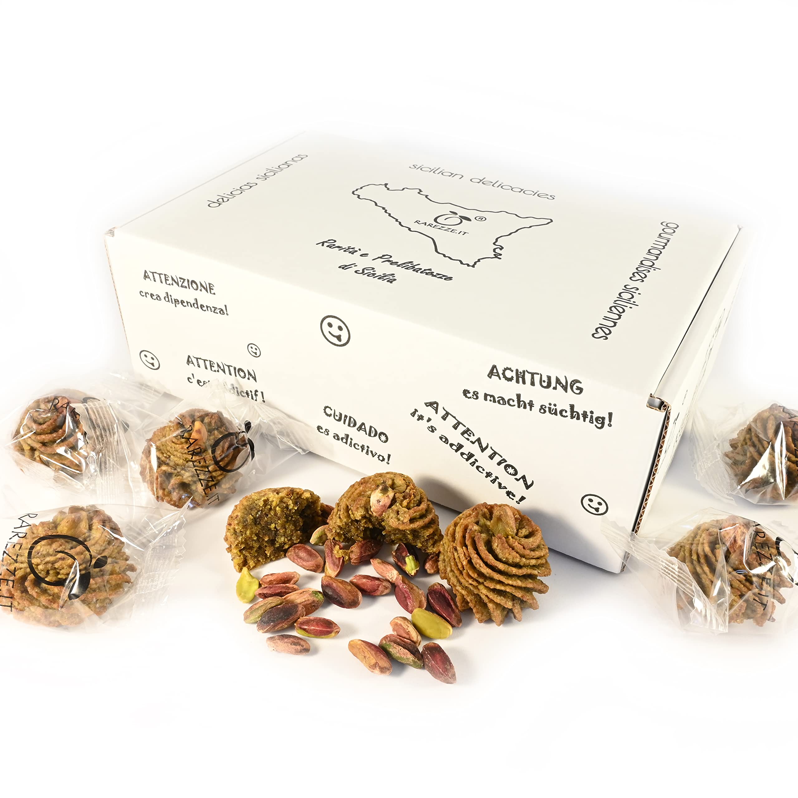 RAREZZE Paste di Pistacchio Siciliano Box 400g