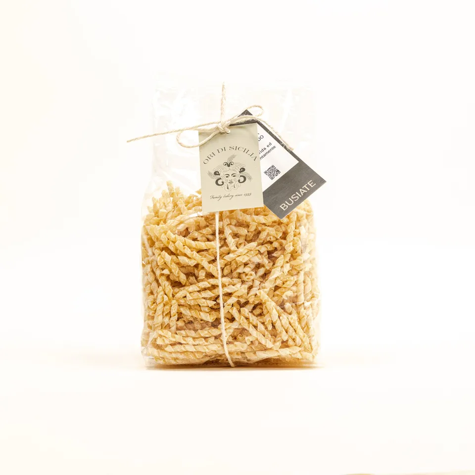 Ori di Sicilia Busiate Classica pasta bronzo 500gr siciliana