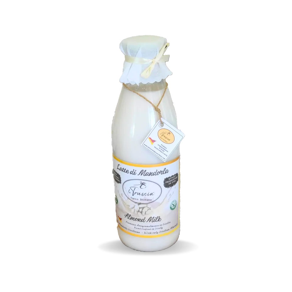 La Truscia Latte di Mandorla Siciliano Bevanda 1 L