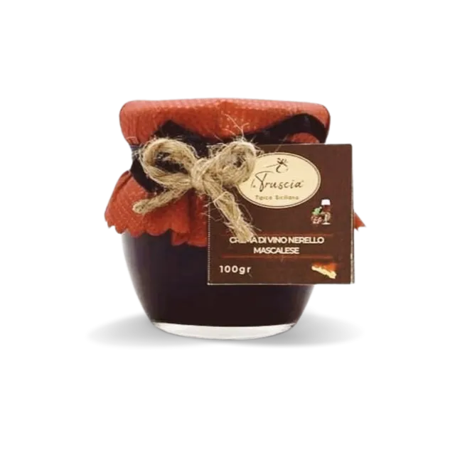 La Truscia Crema di Vino Nerello Mascalese spalmabile 100 g da formaggi