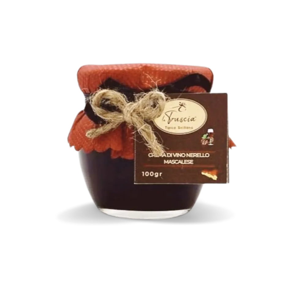 La Truscia Crema di Vino Nerello Mascalese spalmabile 100 g da formaggi