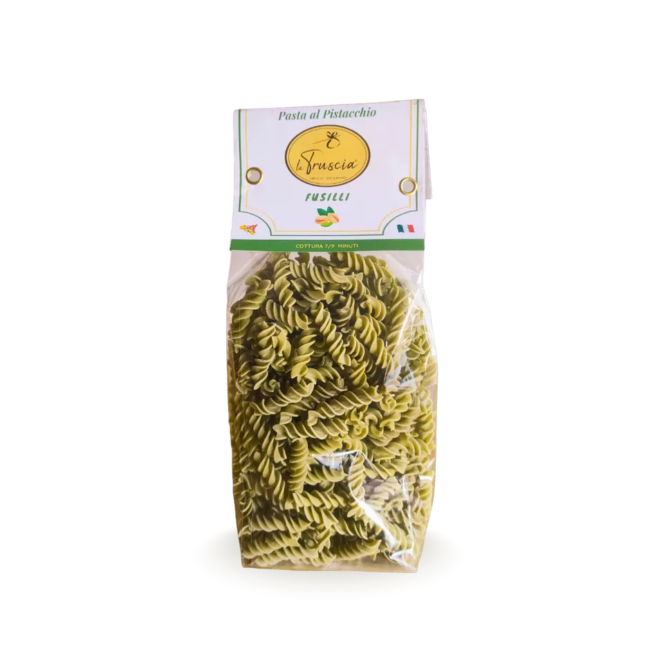 La Truscia Pasta al Pistacchio Fusilli pasta 500 g grano duro