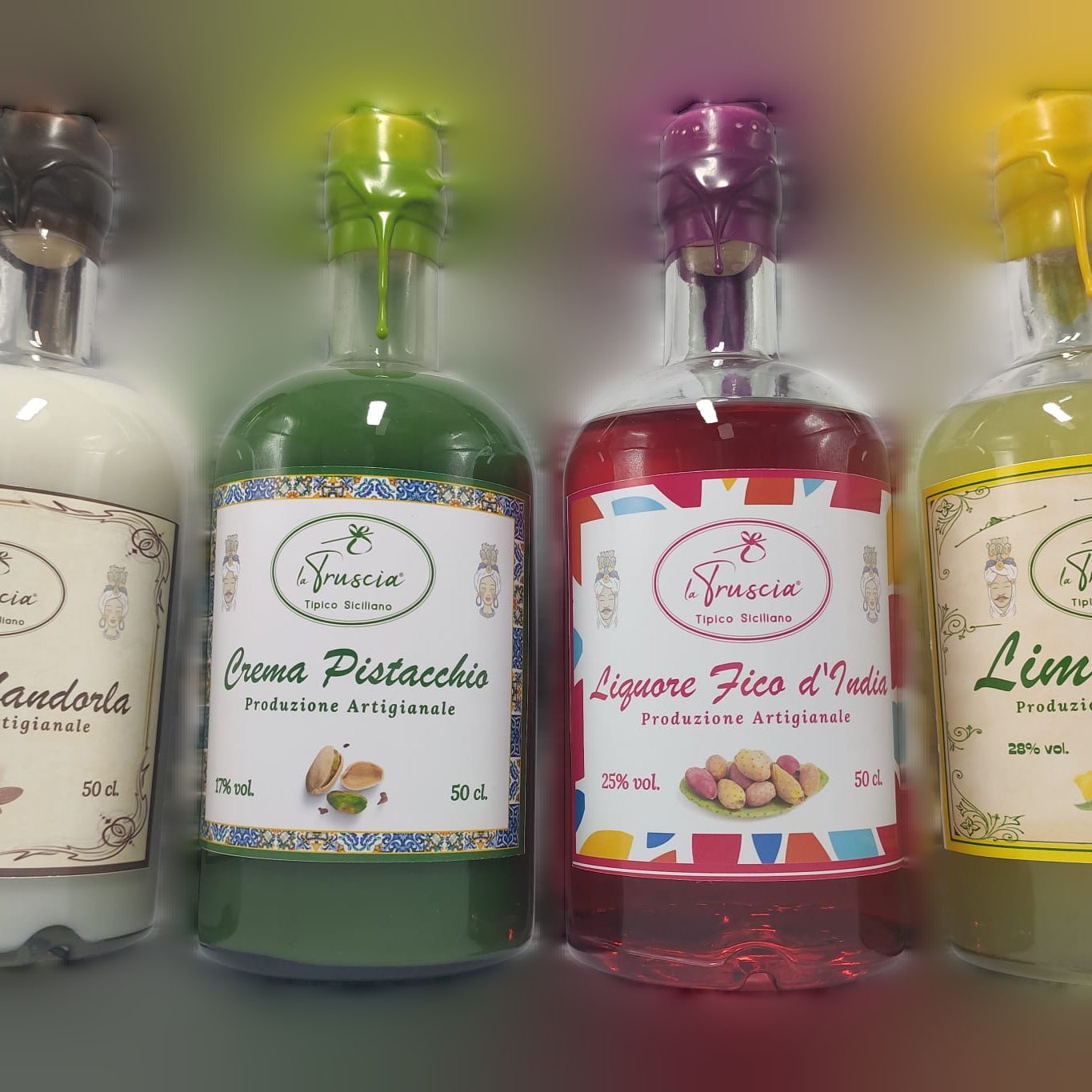 La Truscia Crema Liquorosa Mandorla 500 ml siciliana