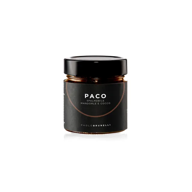 Paolo Brunelli Paco spalmabile mandorla cocco cioccolato