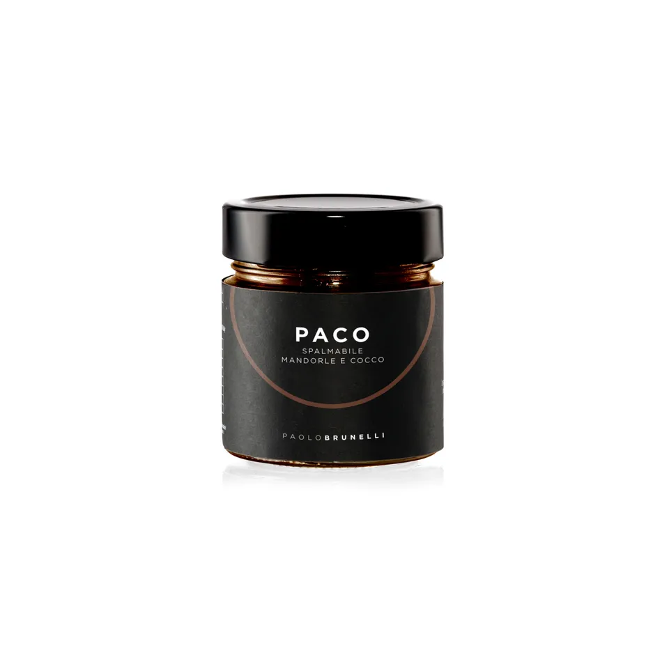 Paolo Brunelli Paco spalmabile mandorla cocco cioccolato