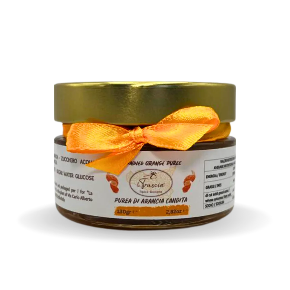 La Truscia purea arancia candita bio vasetto 130 g forno
