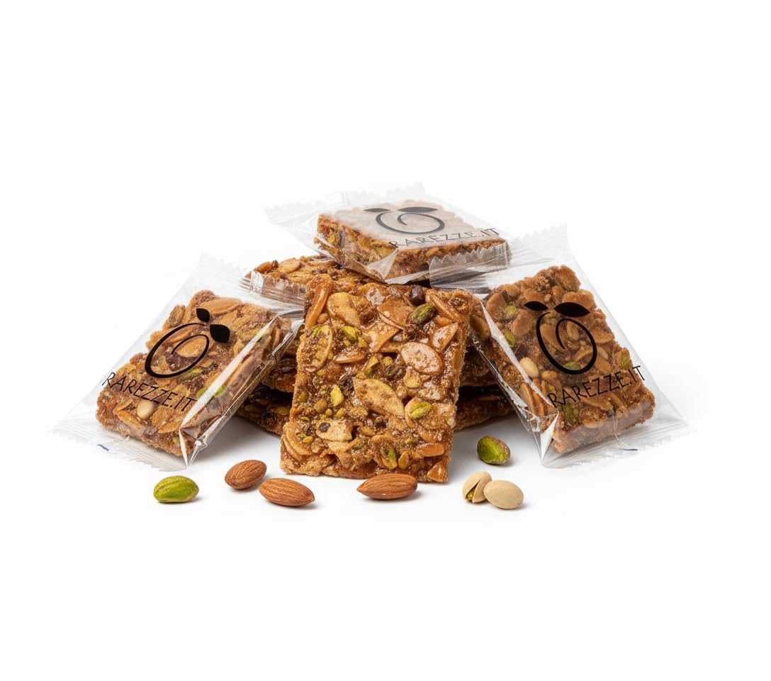 RAREZZE Croccante Mandorla e Pistacchi Scatola Regalo
