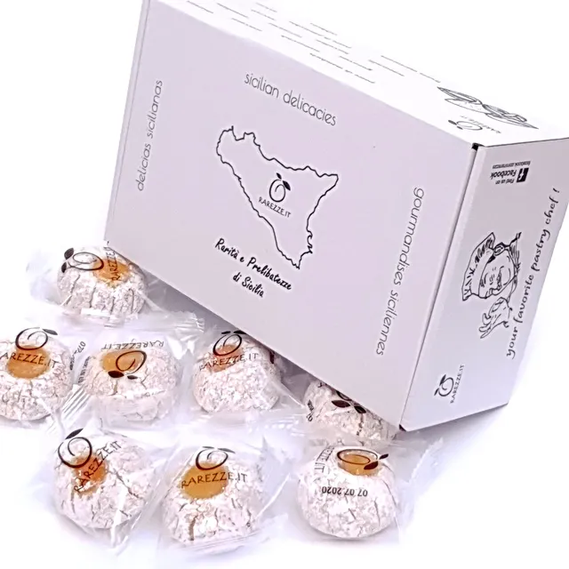 Rarezze Paste di mandorla ciocco-arancia box 400 g artigianali