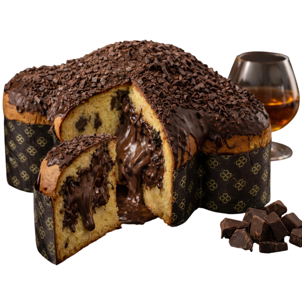 La Truscia Colomba Cioccolato e Rum 1 kg Artigianale