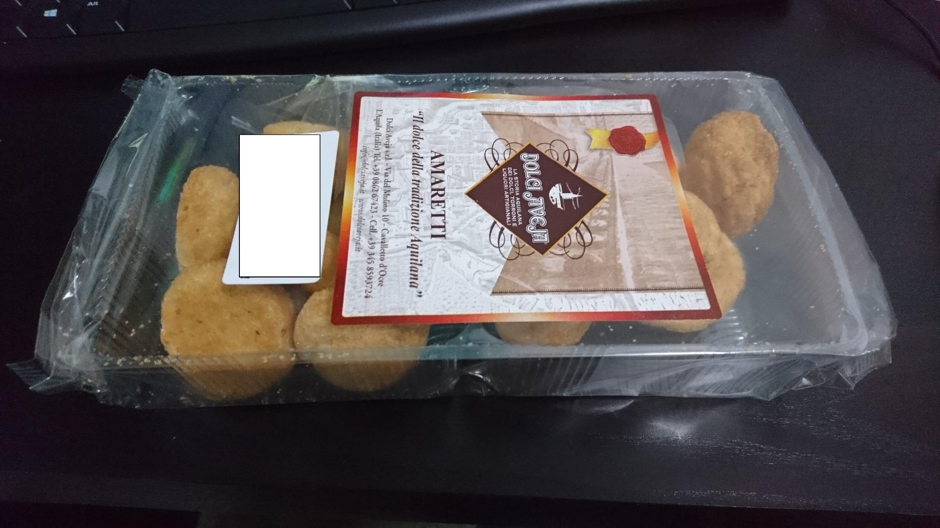 Aveja Amaretti Morbidi alle Mandorle 350 g senza farina