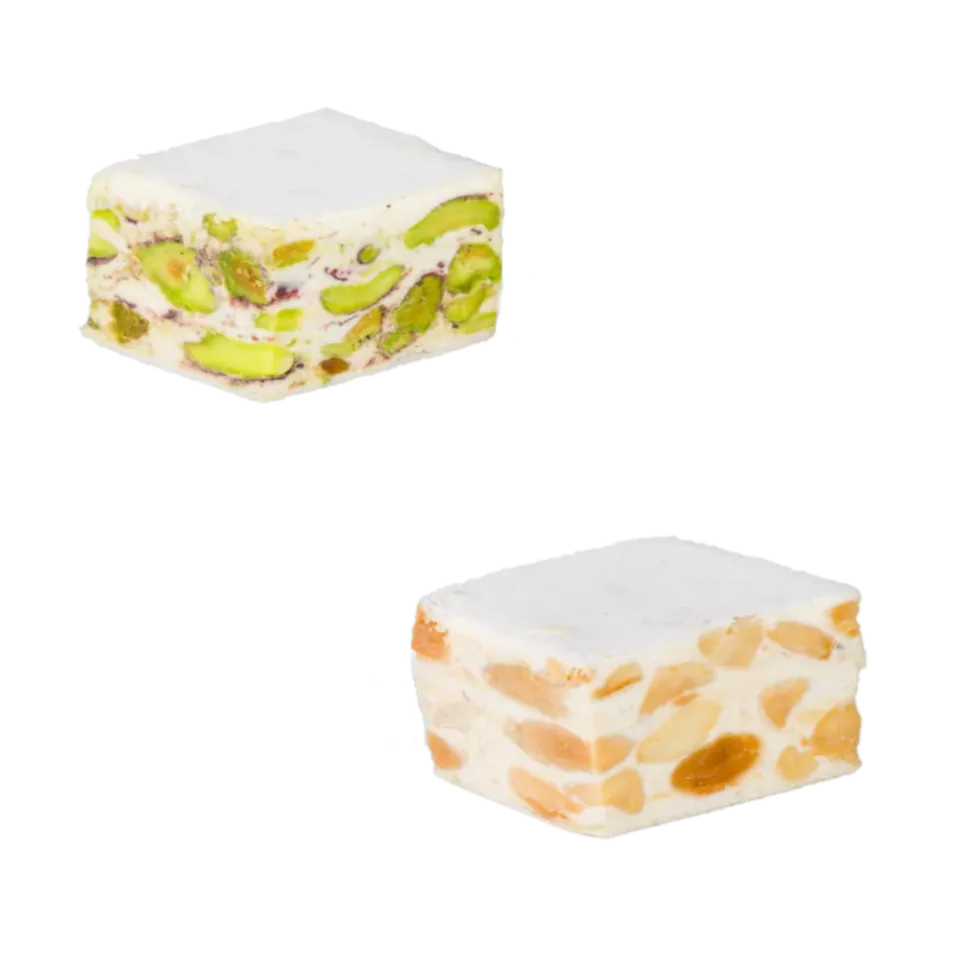 La Truscia Torroncini Ostiati Mandorla Pistacchio 150 g morbidi