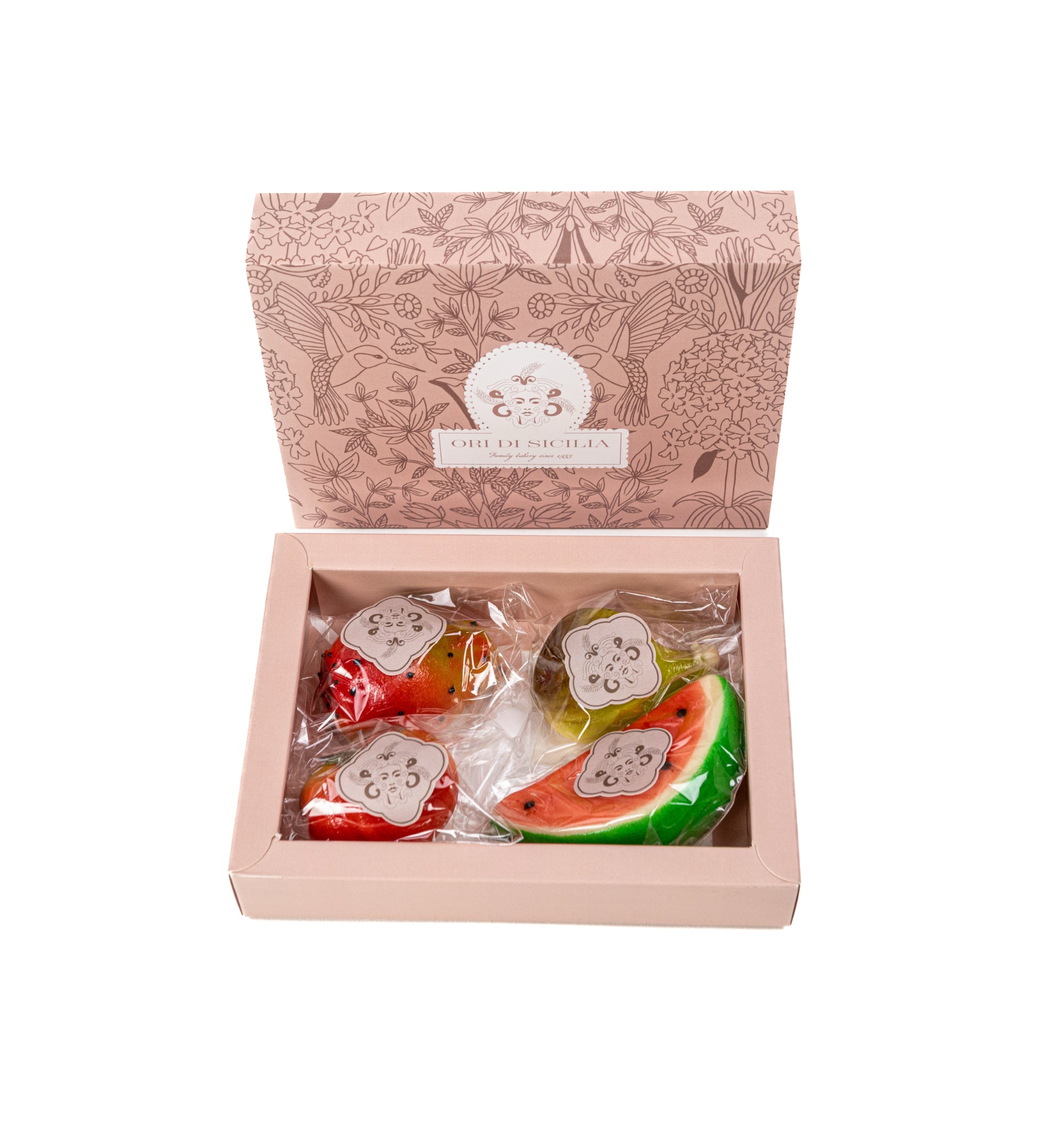 Ori di Sicilia Marzapane Special Box dolci 4 pezzi 300gr