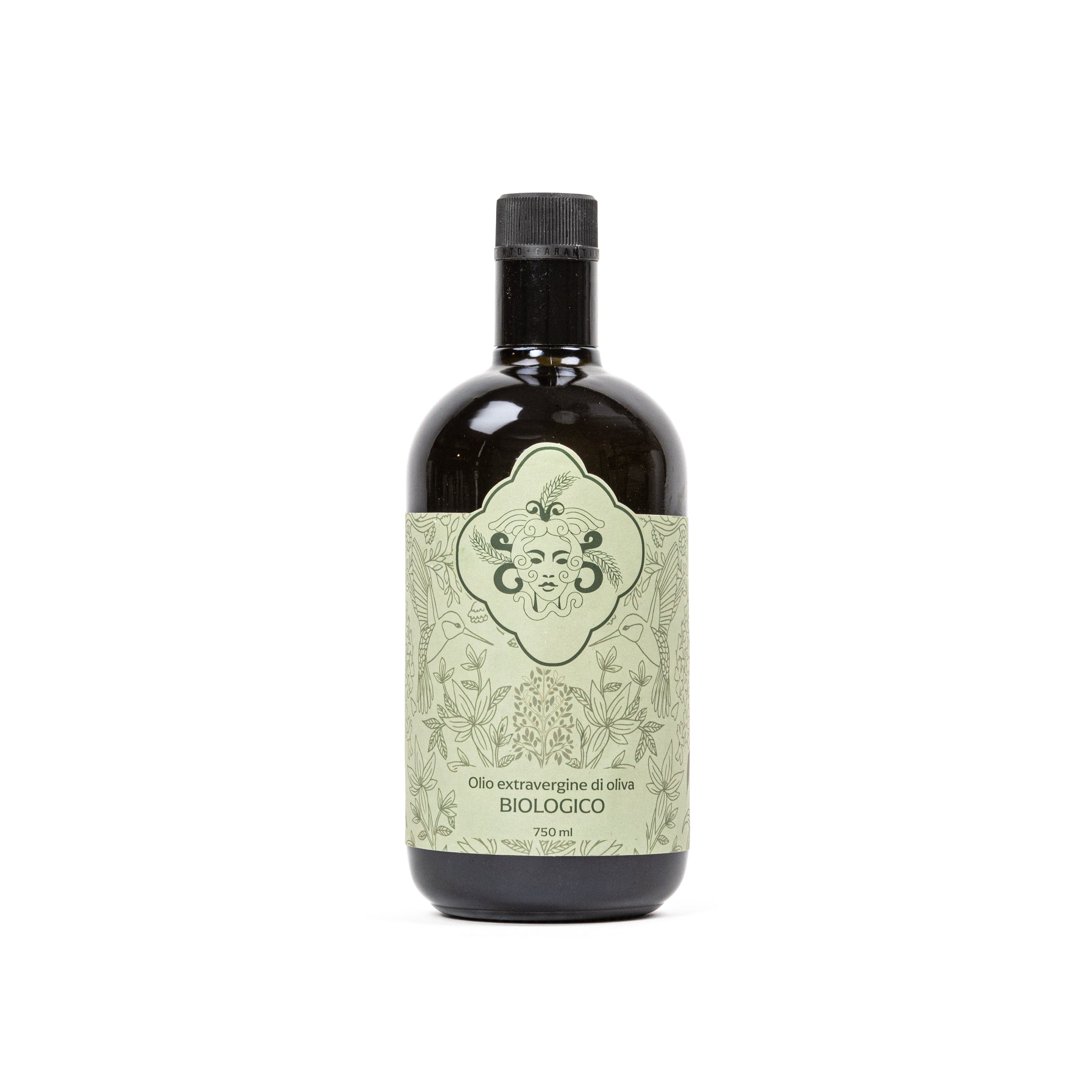 Ori di Sicilia olio extravergine bio bottiglia 100 ml crudo