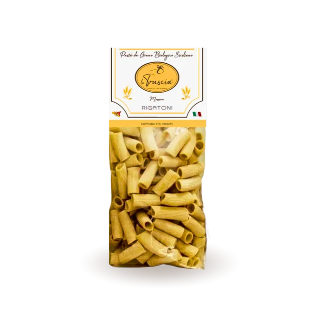 La Truscia Rigatoni pasta bio siciliana 500 g integrale
