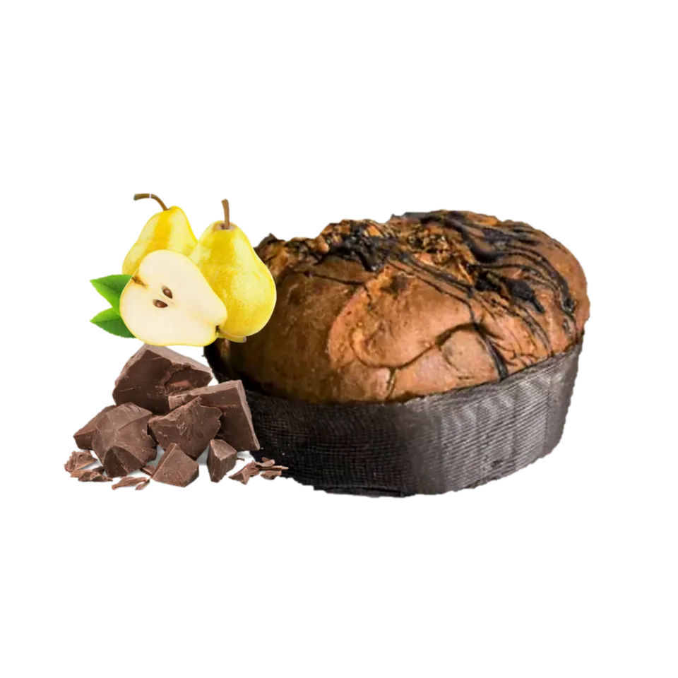 La Truscia Panettone Pera Cioccolato 1 kg artigianale