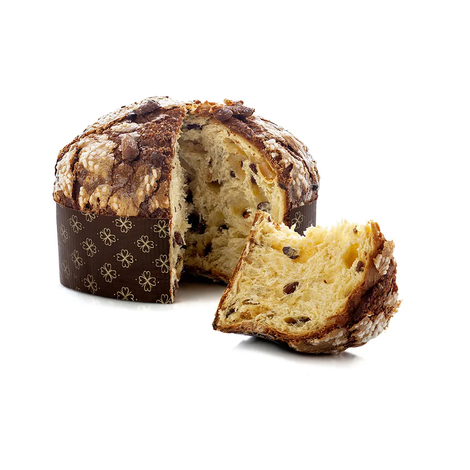 Bronte Dolci Panettone Classico Uvetta Arancia Mandorle