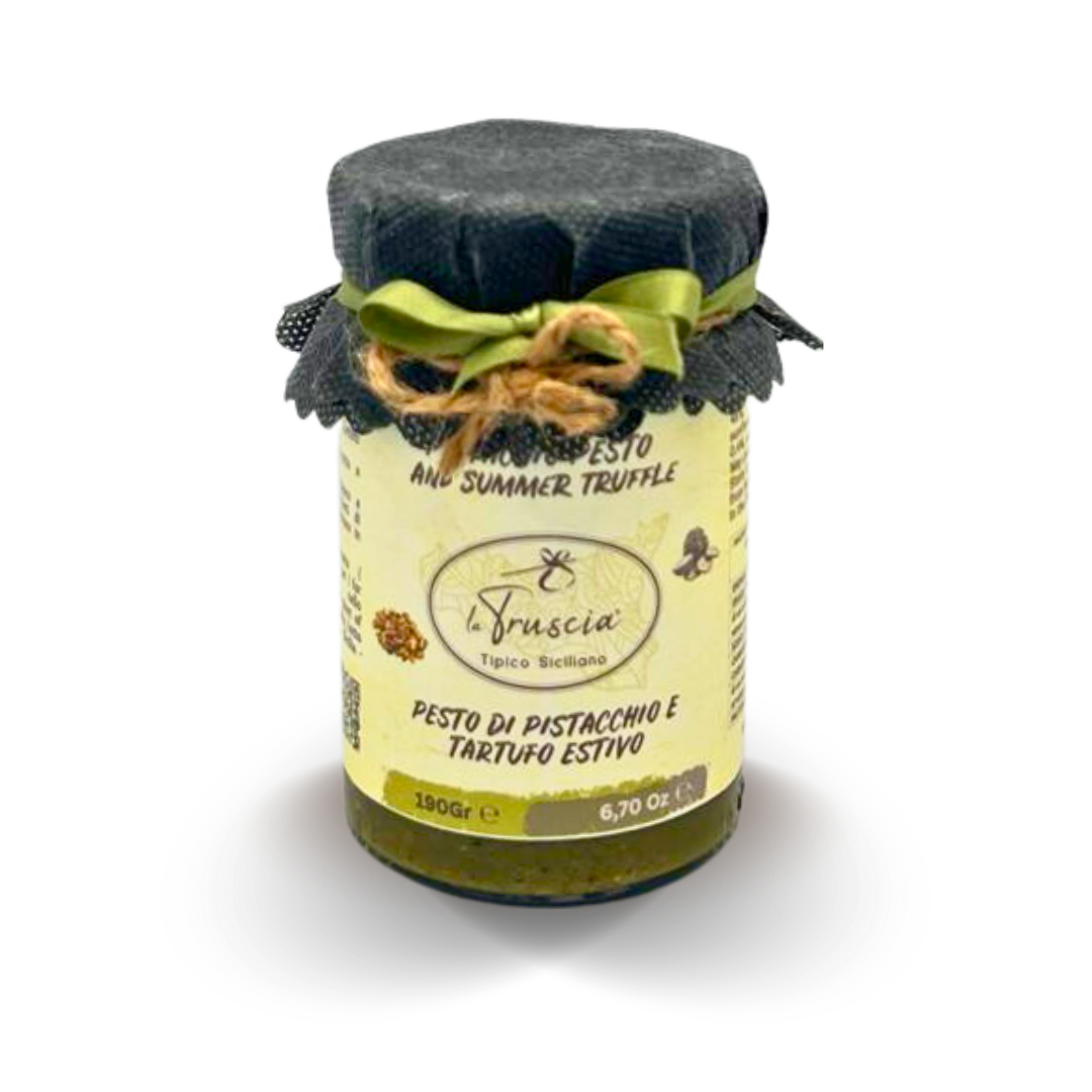La Truscia Colapesce Tris di Pesti Pistacchio Box 3 Vasetti