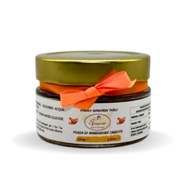 La Truscia purea mandarino candito bio vasetto 130 g forno
