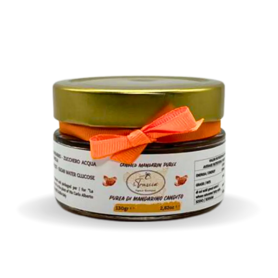 La Truscia purea mandarino candito bio vasetto 130 g forno