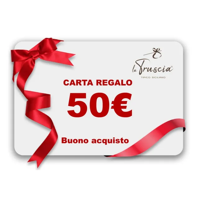 La Truscia Carta Regalo buono 50 € regalo