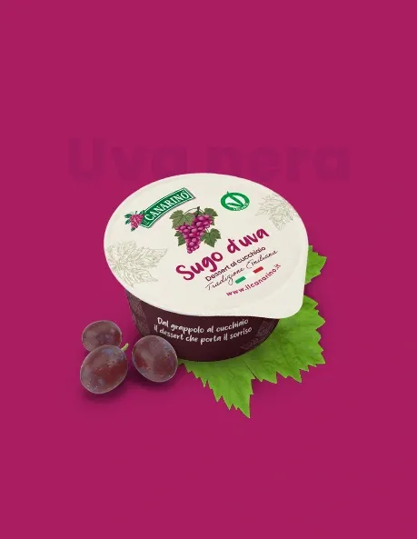 Il Canarino Sugo d'Uva dolce al mosto 71% budino