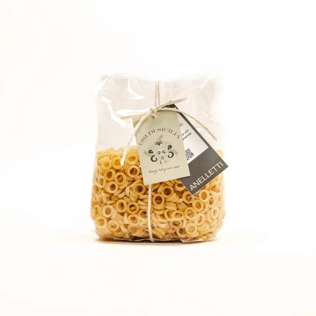 Ori di Sicilia Anelletti pasta di semola siciliana 500 g al forno