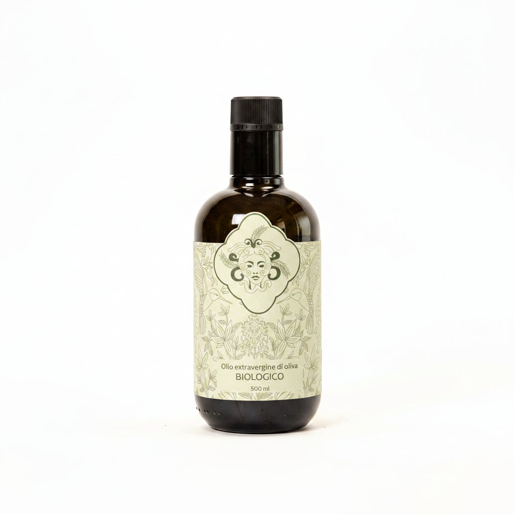 Ori di Sicilia olio extravergine bio bottiglia 100 ml crudo