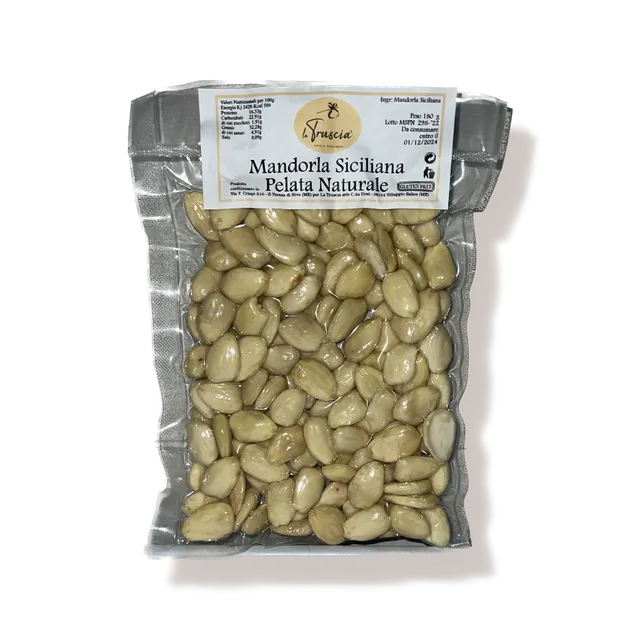 La Truscia Mandorla Siciliana Pelata Naturale 180 g