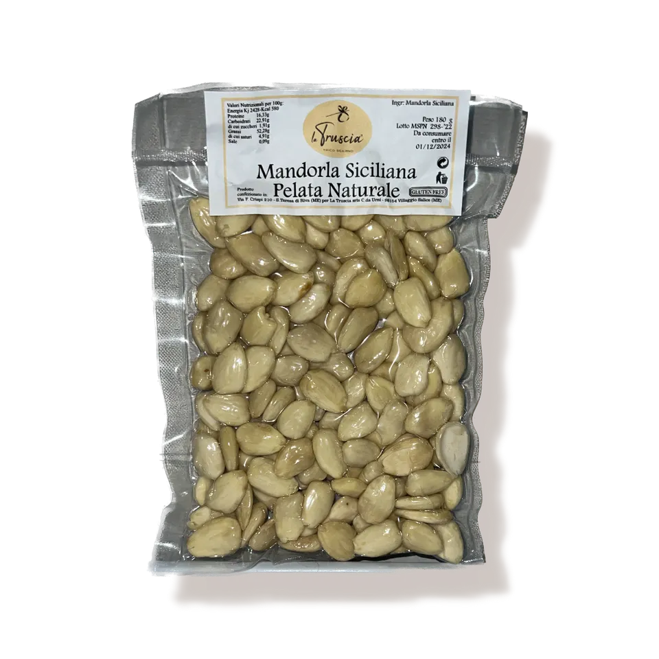 La Truscia Mandorla Siciliana Pelata Naturale 180 g