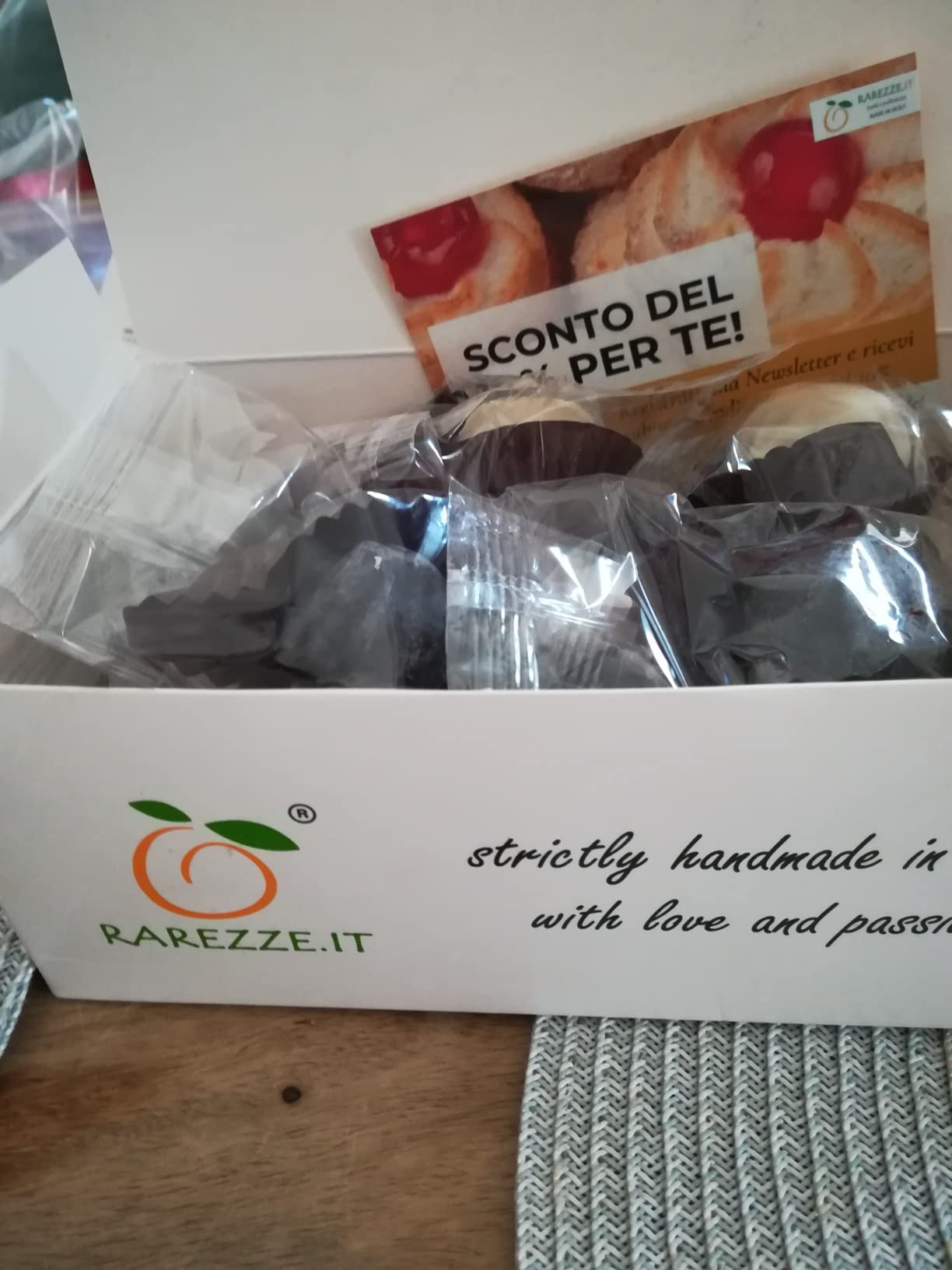 Rarezze Paste di Mandorla Rum Cioccolato Confezione Regalo