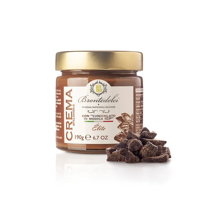 Bronte Dolci Crema al Cioccolato di Modica IGP spalmabile
