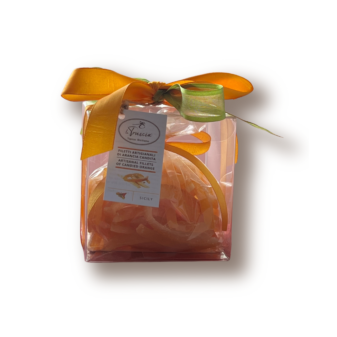La Truscia Filetti Arancia Candita Artigianali 200 g Snack