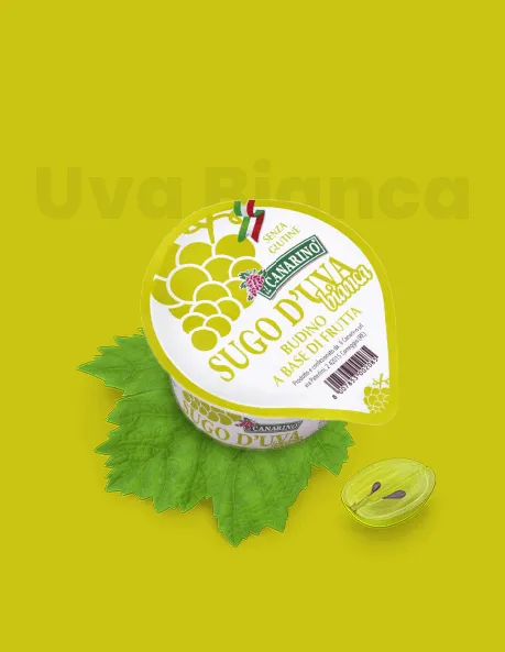 Il Canarino Sugo d'Uva Bianca budino 95 kcal agrumi